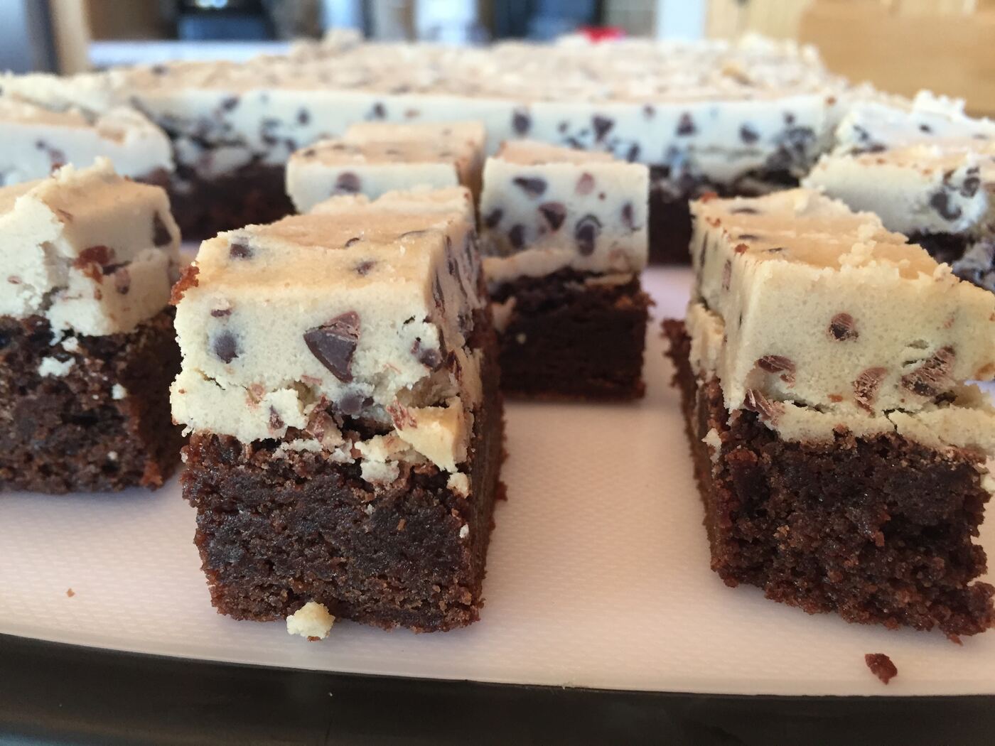 Chocolate Chip Brownie Bars