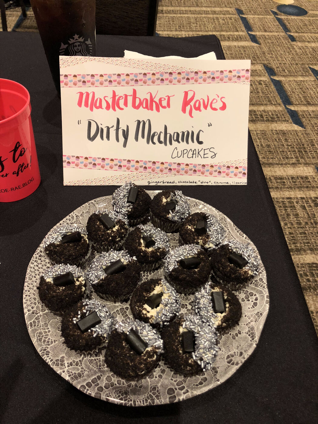 Dirty Mechanic Cupcakes