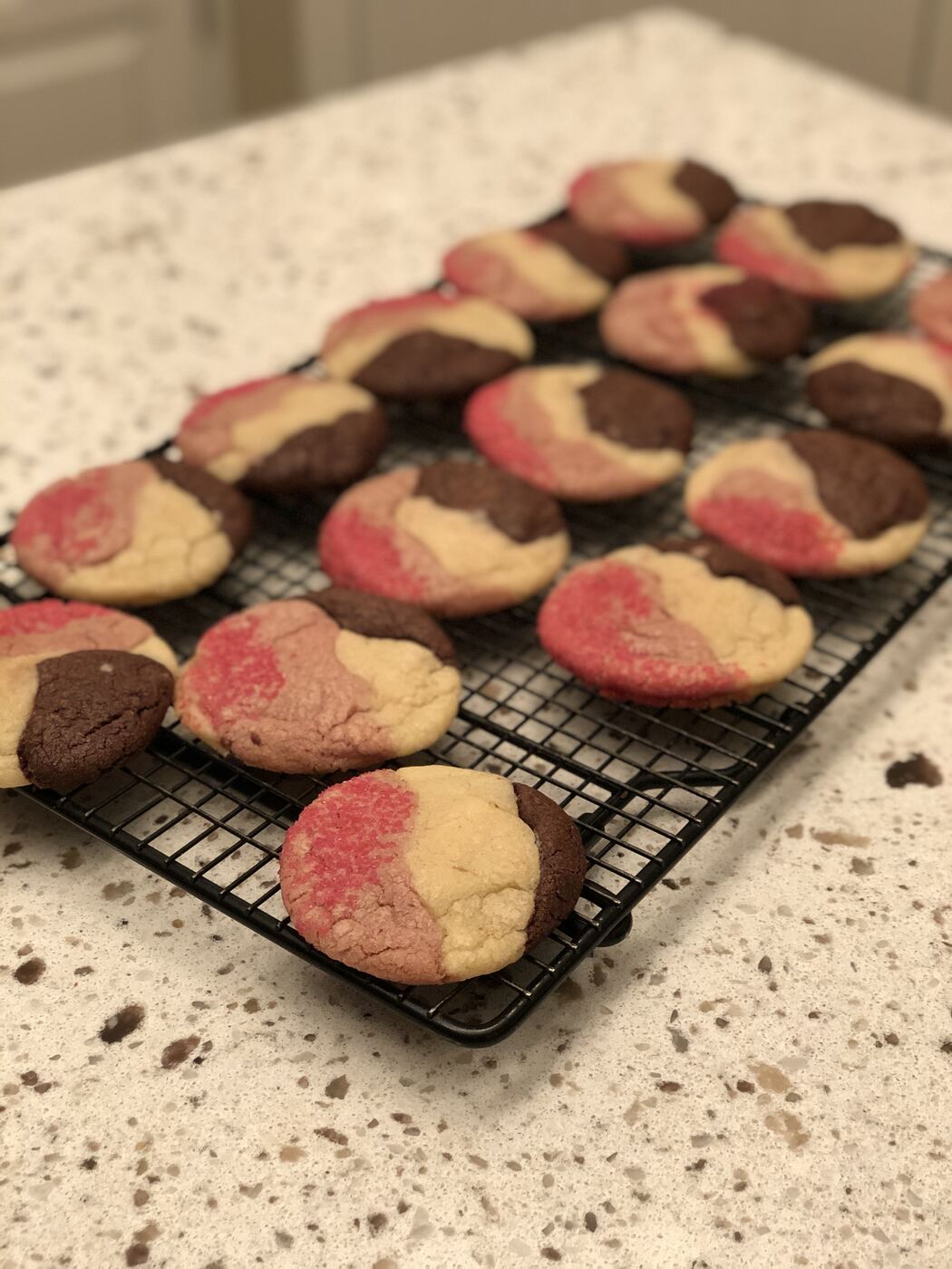 Marbled Sugar Cookies