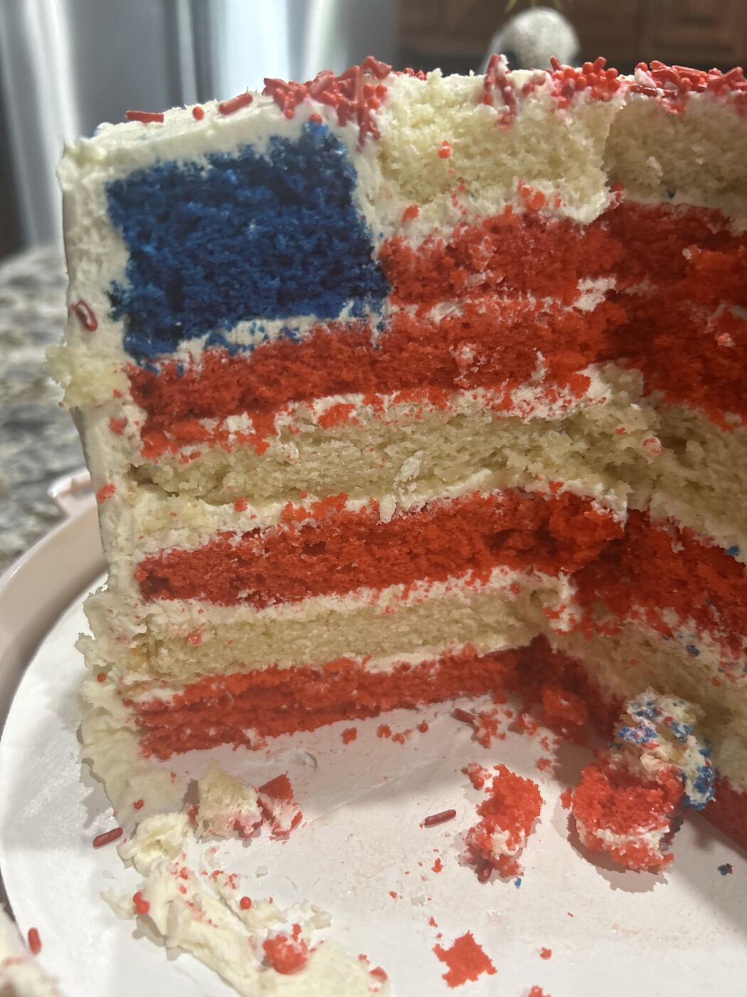 Patriotic Layer Cake