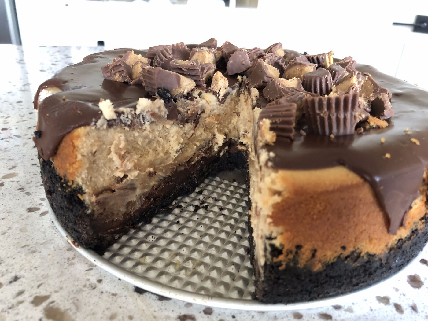 Peanut Butter Cup Cheesecake