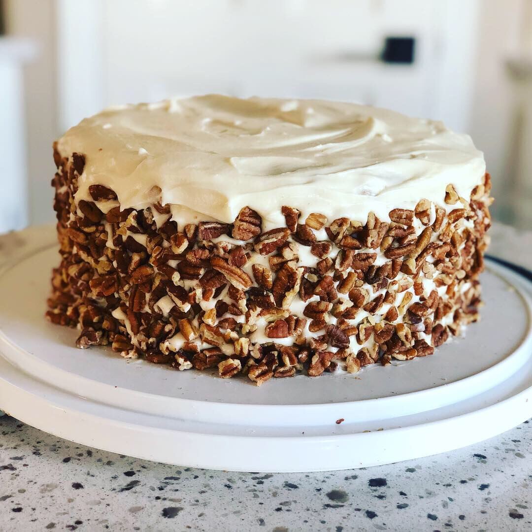 Pecan Carrot Cake