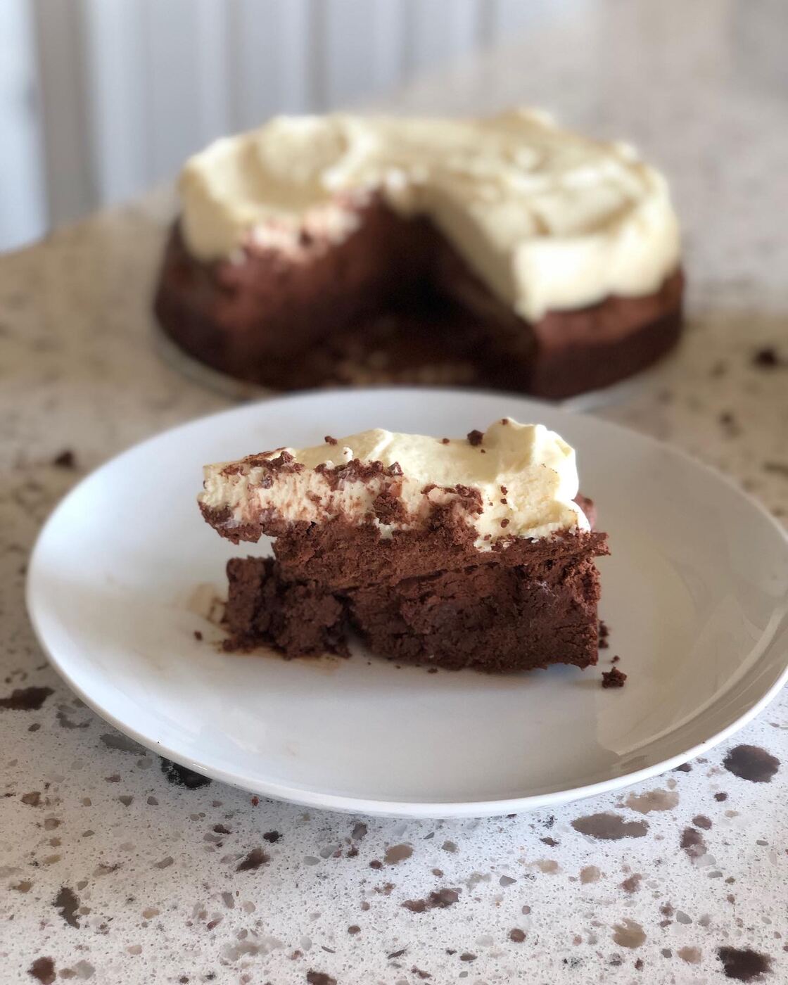 Triple Chocolate Mousse Cake