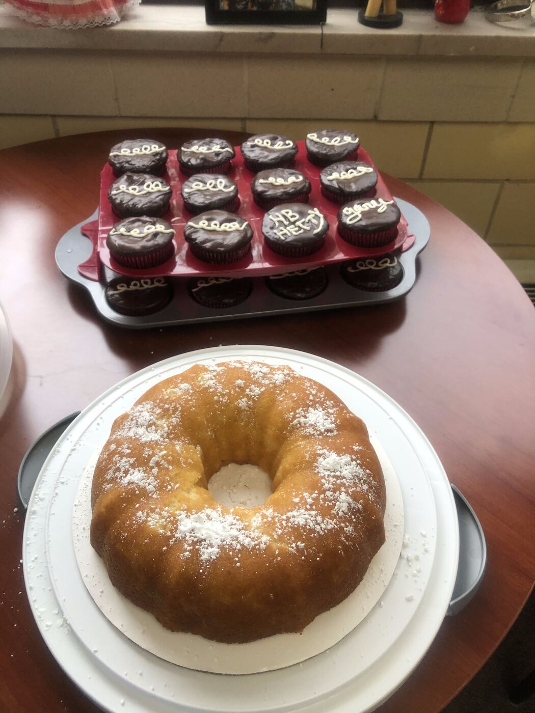 Hostess Cupcakes and Twinkie bundt cake
