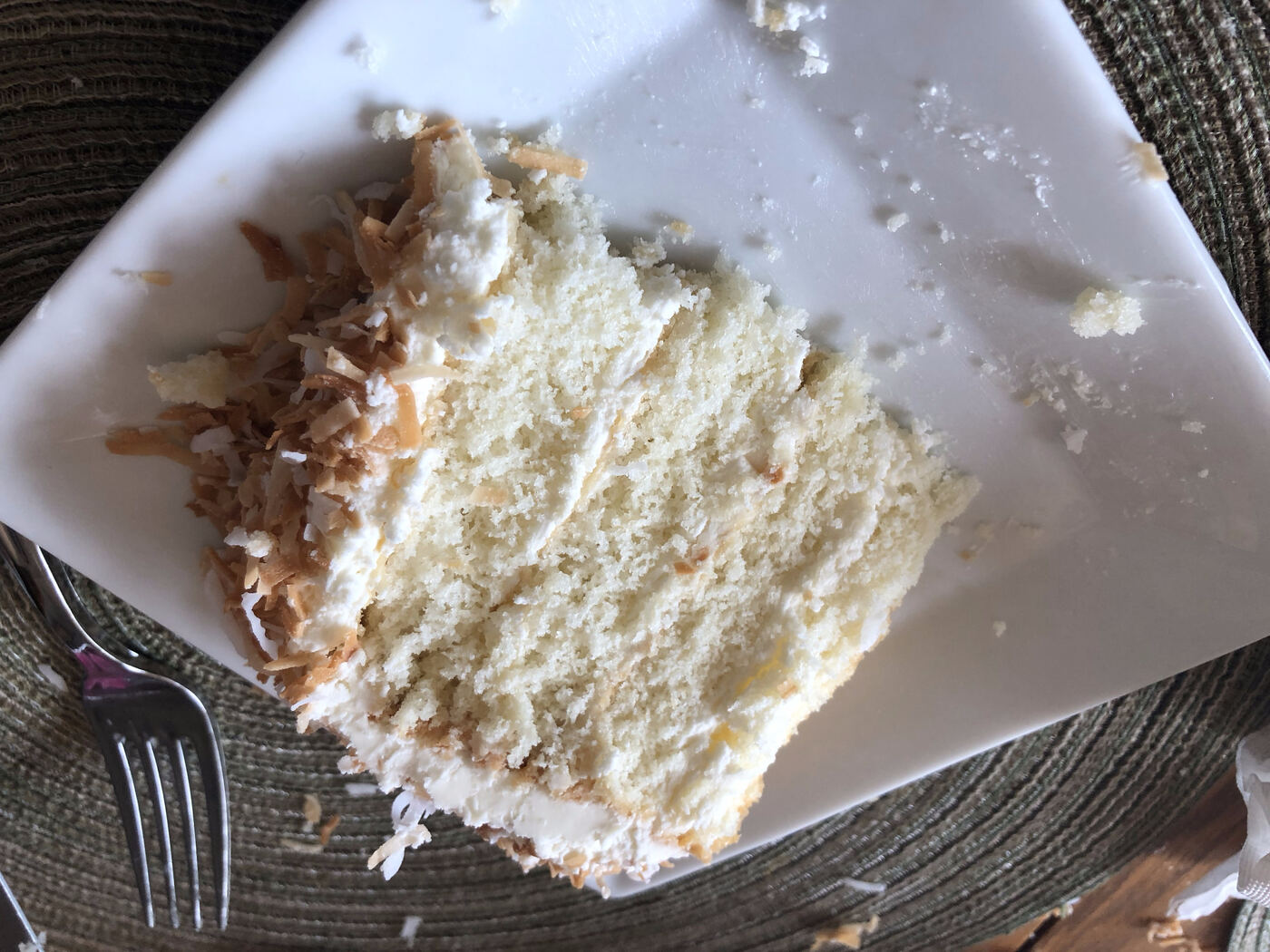 Toasted Coconut Layer Cake