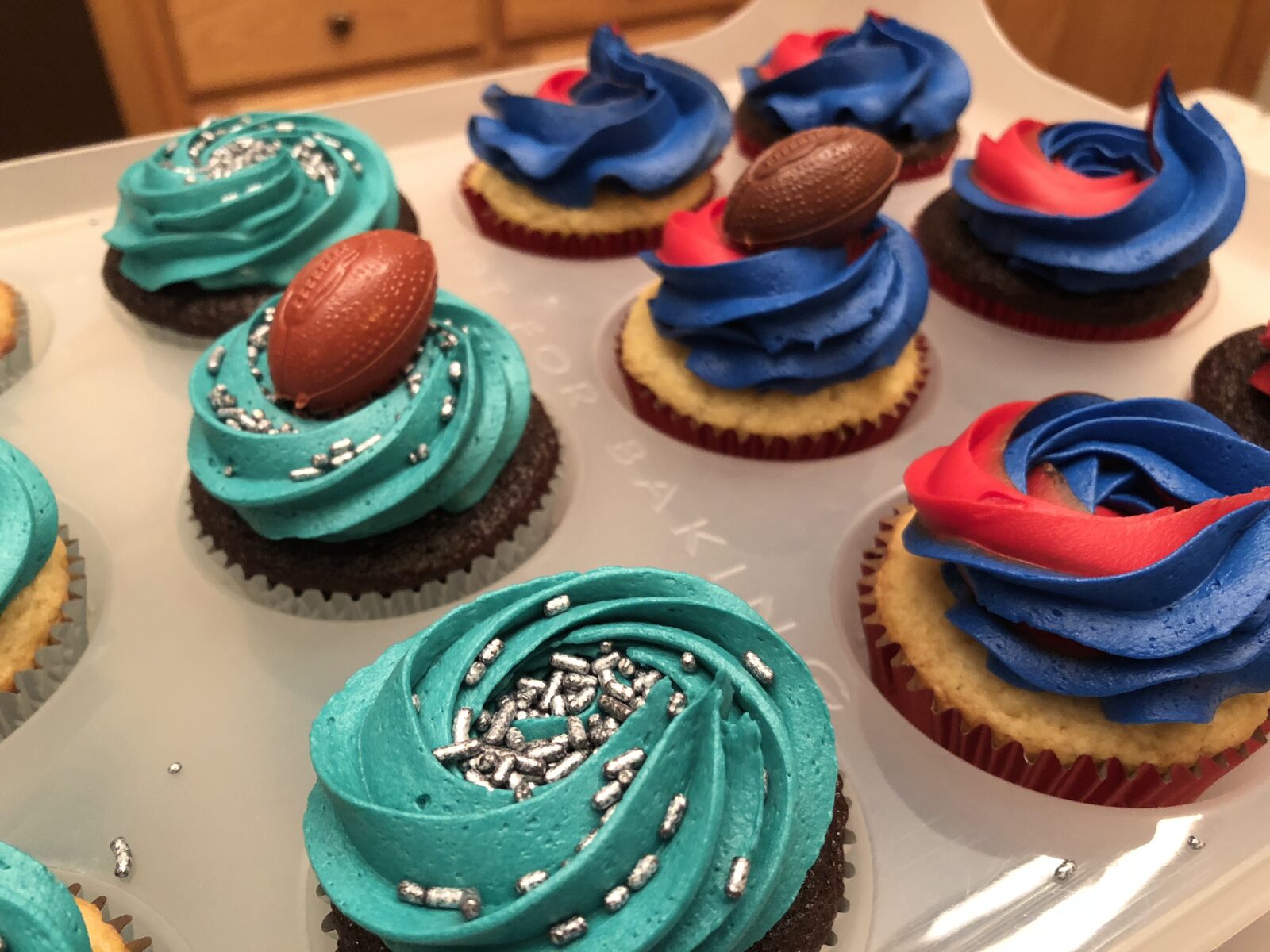 Custom decorated cupcakes